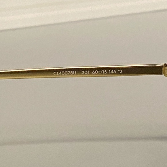 CELINE metal frame sunglasses - Picture 12 of 12
